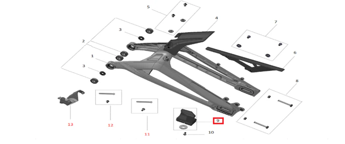 Recambios TL5500 STING PRO
